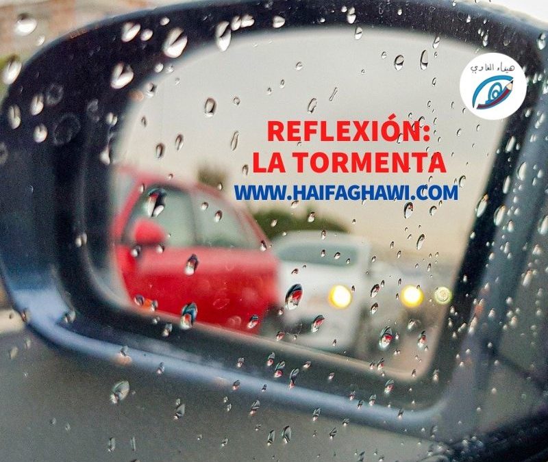 REFLEXION: LA TORMENTA